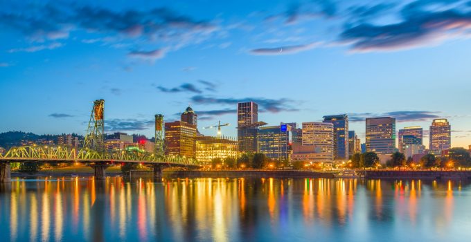 Portland, Oregon, USA Skyline